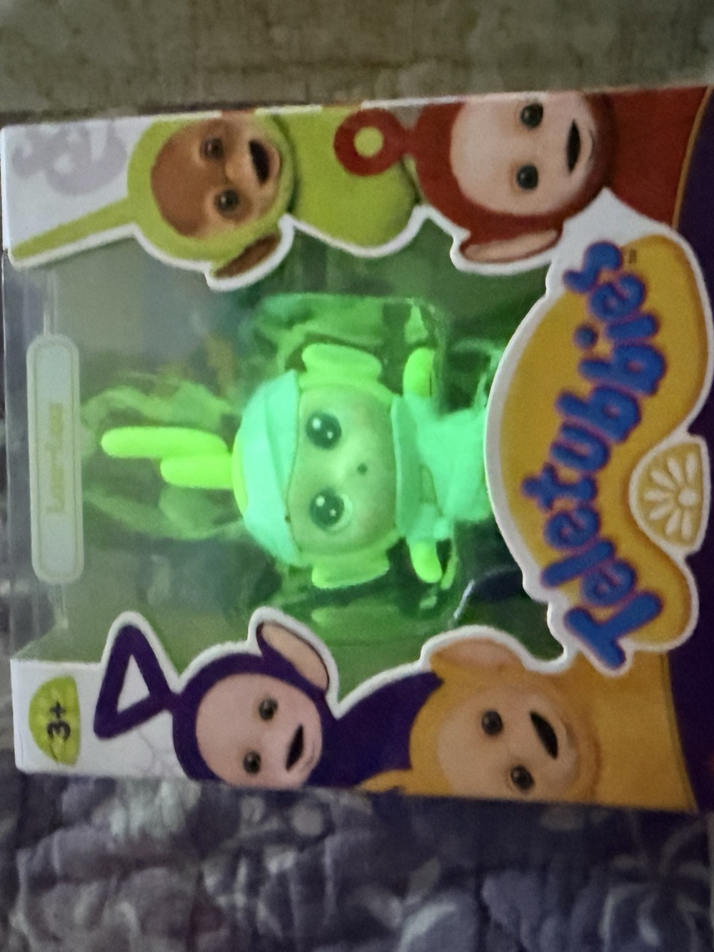 Teletubbies Laa-Laa Halloween Mummy Glow in the Dark Rare Chase CheeBee TLS